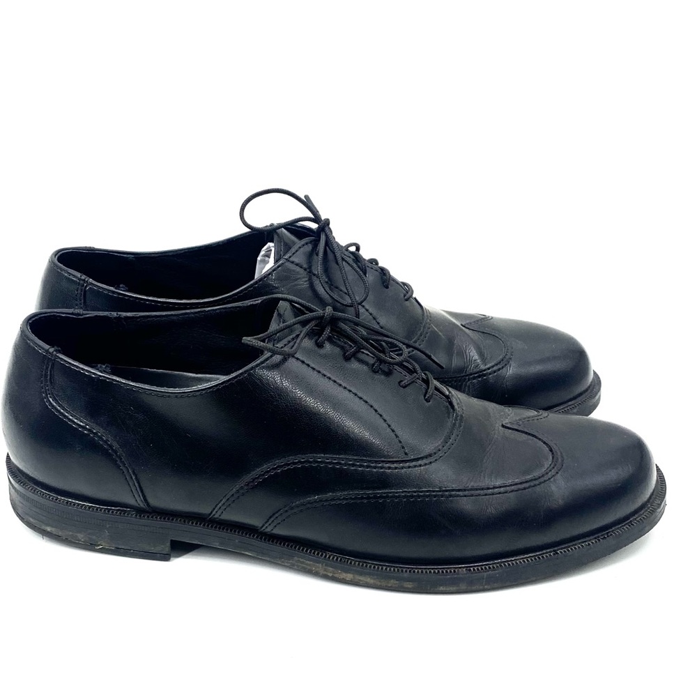 💕SALE💕 Hush Puppies Black Men’s Comfort Oxfords - Picture 2 of 8